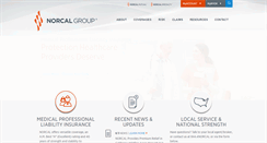 Desktop Screenshot of norcal-group.com